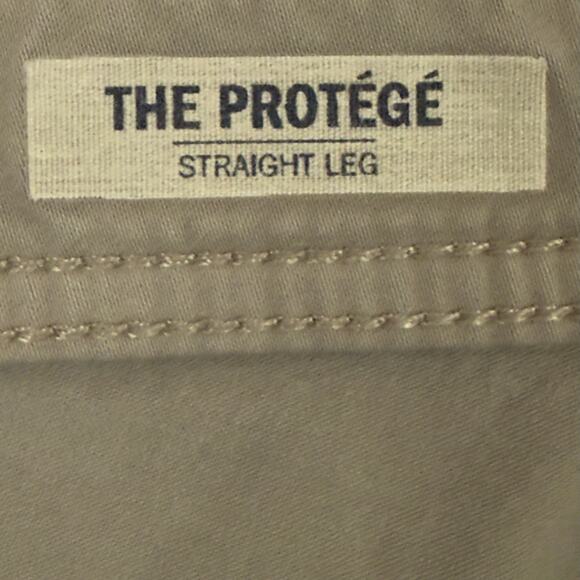 AG Adriano Goldschmied The Protegé Straight Leg Khaki Chinos 34×34 Stretch USA - Picture 6 of 14